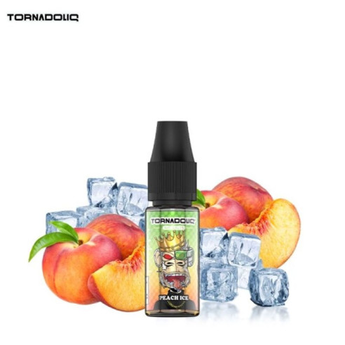 PEACH ICE 10ML NIC SALT - TORNADOLIQ