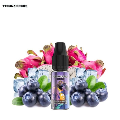 DRAGON FRUIT BLUEBERRY ICE 10ML NIC SALT - TORNADOLIQ