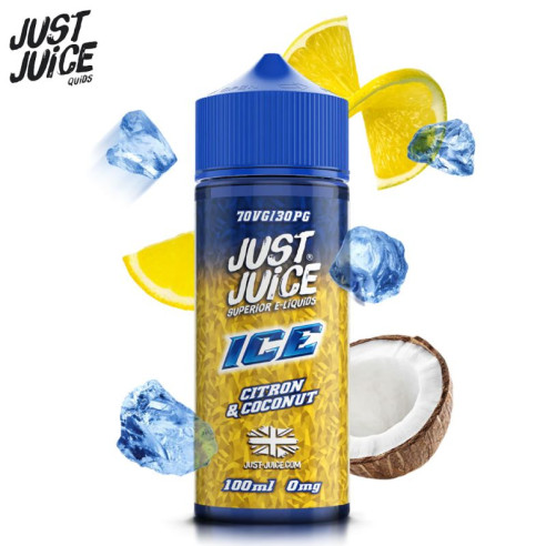 CITRON ET COCONUT ICE 100ML - JUST JUICE