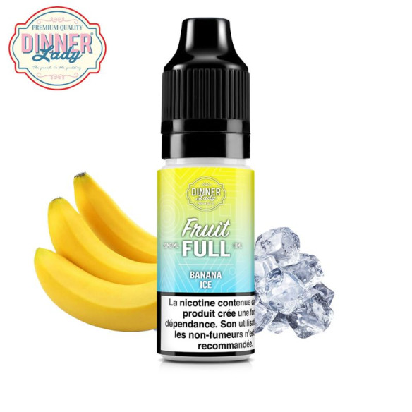 BANANA ICE 10ML NIC SALT - FRUIT FULL BY DINNER LADY
