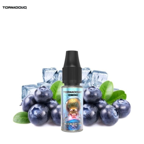 BLUEBERRY ICE 10ML NIC SALT - TORNADOLIQ