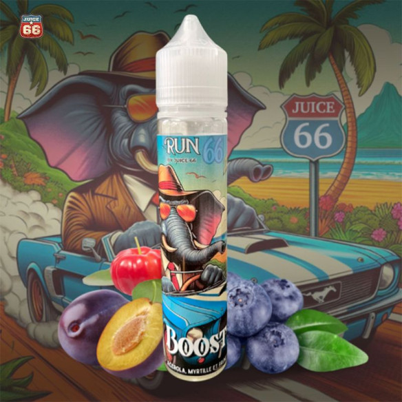 BOOST 50ML - RUN 66 BY JUICE 66|AlkaVape|10,99 €