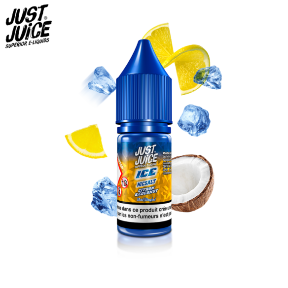CITRON & COCONUT ICE 10ML NIC SALT - JUST JUICE