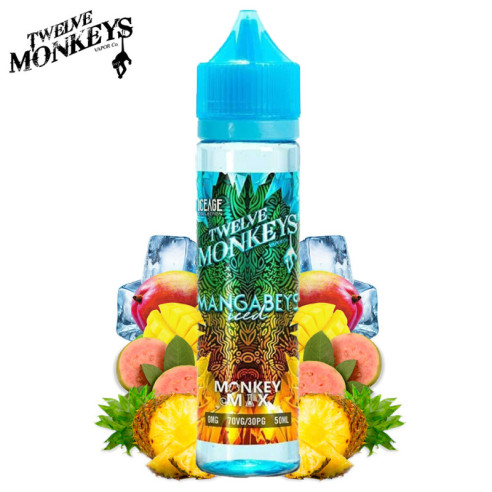 MANGABEY ICED 50ML - ICE AGE BY 12 MONKEYS