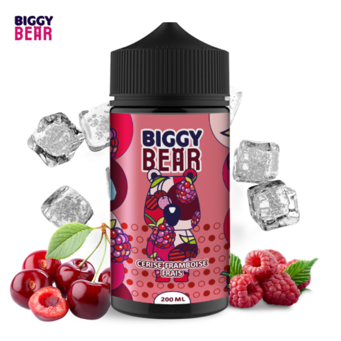 CERISE FRAMBOISE FRAIS 200ML - BIGGY BEAR