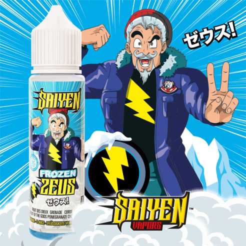 FROZEN ZEUS 50ML - SAIYEN VAPORS BY SWOKE