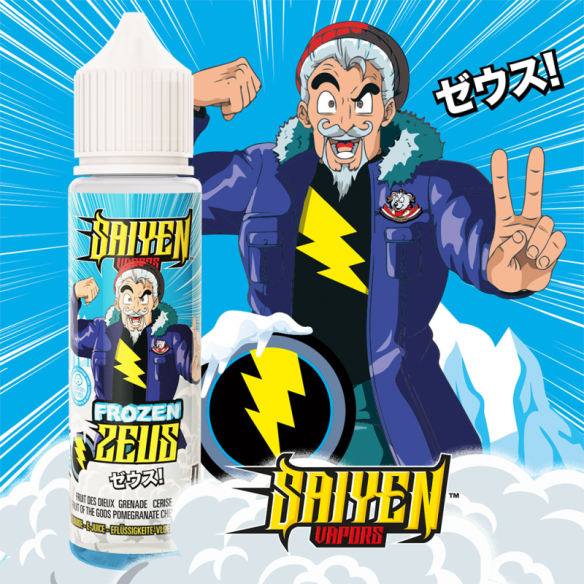 FROZEN ZEUS 50ML - SAIYEN VAPORS BY SWOKE