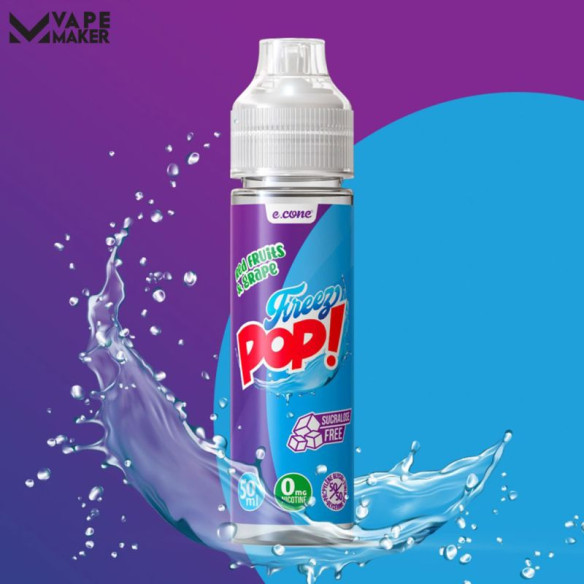 POP GRAPE RED FRUITS 50ML - FREEZ POP BY VAPE MAKER|AlkaVape|12,99 €