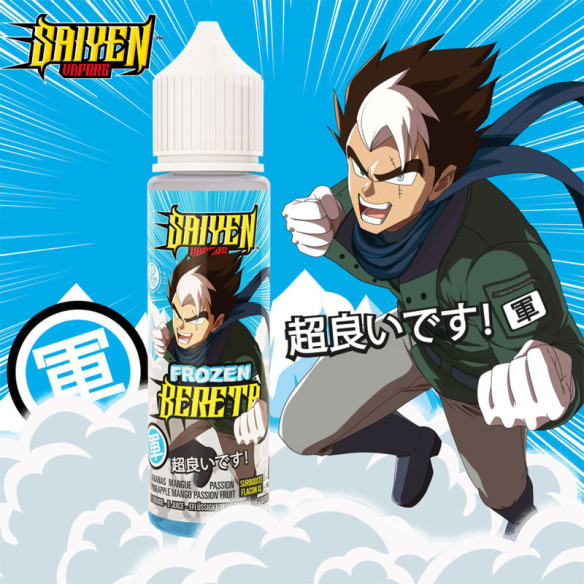 FROZEN BERETA 50ML - SAIYEN VAPORS BY SWOKE