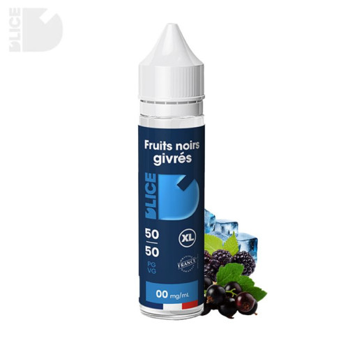 FRUITS NOIRS GIVRÉS 50ML - DLICE XL