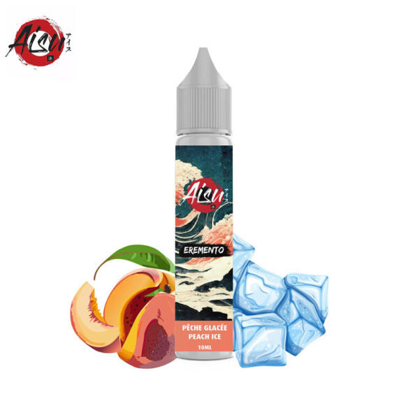 PÊCHE GLACÉE 10ML NIC SALT - EREMENTO BY AISU