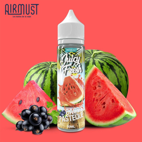 CASSIS PASTÈQUE 60ML - JUICY & FRESH BY AIRMUST