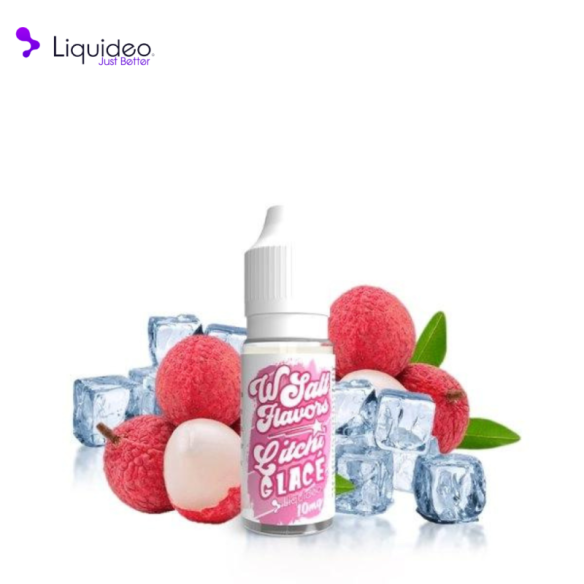 LITCHI GLACÉ 10ML - WSALT FLAVORS BY LIQUIDEO