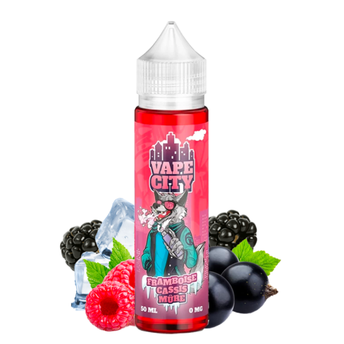 FRAMBOISE CASSIS MÛRE 50ML - VAPE CITY