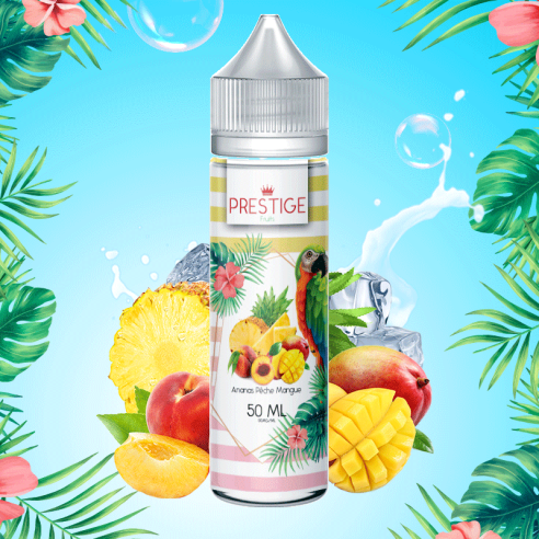 ANANAS PÊCHE MANGUE 50ML - PRESTIGE FRUITS