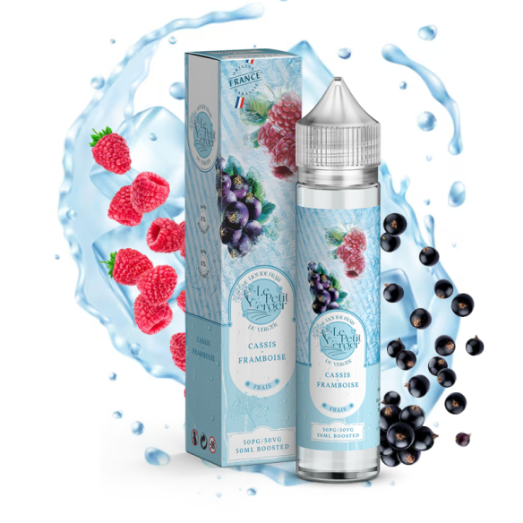 CASSIS FRAMBOISE FRAIS 50ML - LE PETIT VERGER BY SAVOUREA