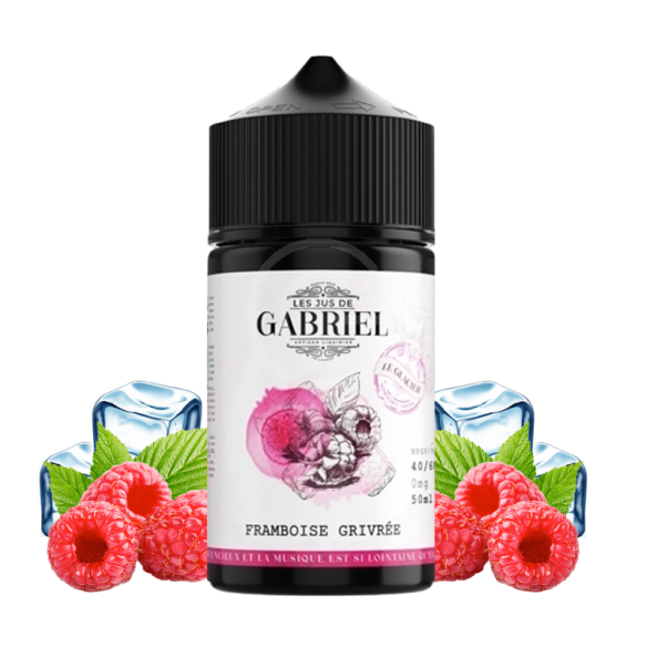 FRAMBOISE GIVRÉE 50ML - JUS GABRIEL