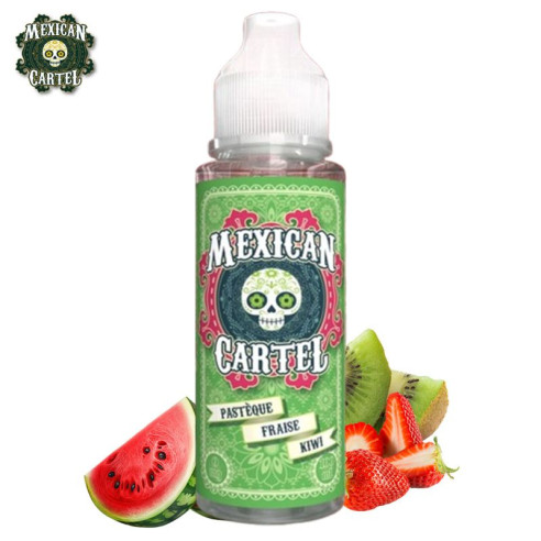 PASTÈQUE FRAISE KIWI 100ML - MEXICAN CARTEL