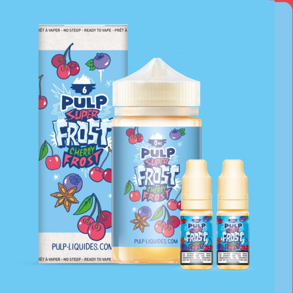 PACK CHERRY FROST SUPER FROST 200ML - FROST & FURIOUS|AlkaVape|34,99 €