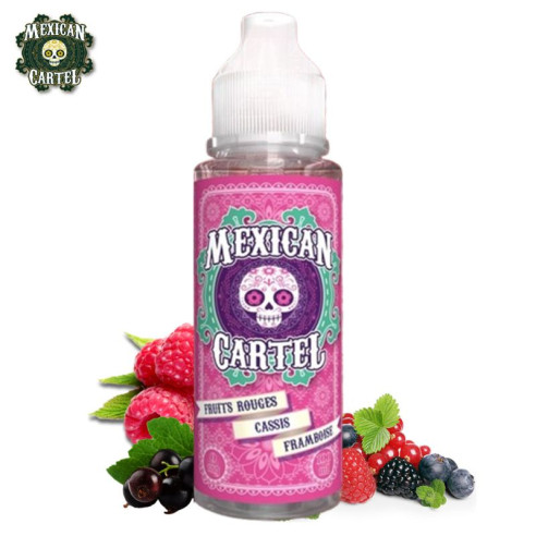 FRUITS ROUGES CASSIS FRAMBOISE 100ML - MEXICAN CARTEL