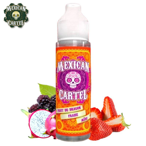 FRUIT DU DRAGON FRAISE MÛRE 50ML - MEXICAN CARTEL