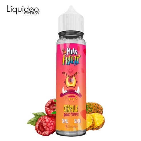 CRAPULE ANANAS FRAMBOISE 50ML - MULTIFREEZE BY LIQUIDEO