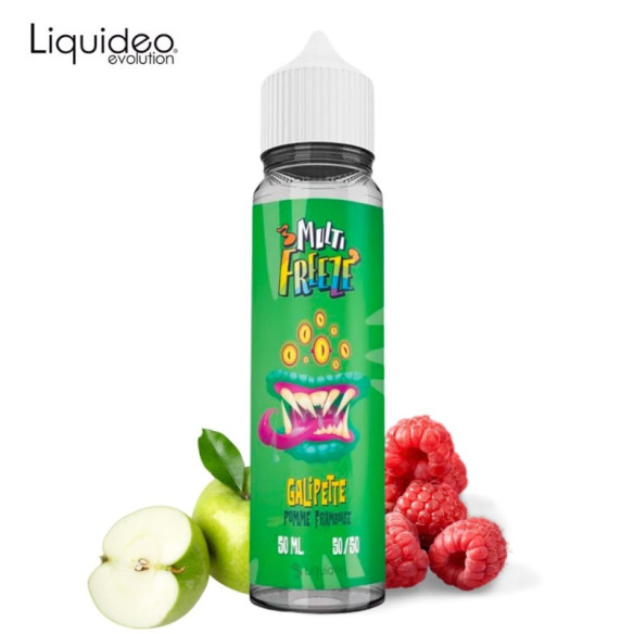 GALIPETTE POMME FRAMBOISE 50ML - MULTIFREEZE BY LIQUIDEO