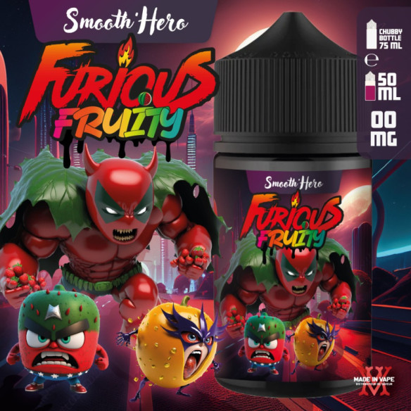 SMOOTH'HERO 50ML - FURIOUS FRUITY BY MADE IN VAPE