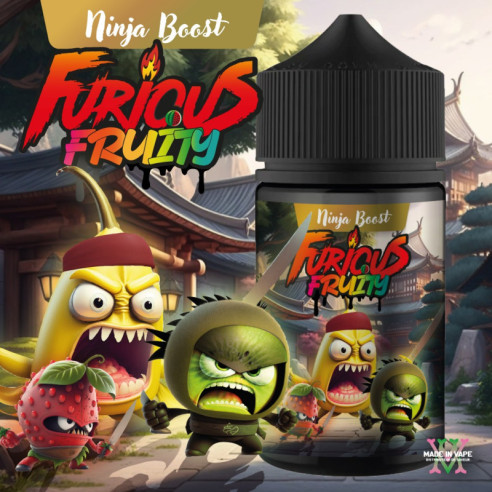 NINJA BOOST 50ML - FURIOUS FRUITY BY MADE IN VAPE