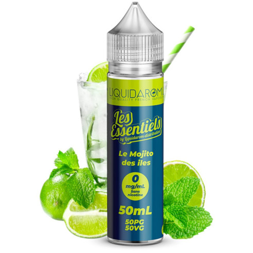 LE MOJITO DES ILES 50ML - LES ESSENTIELS BY LIQUIDAROM