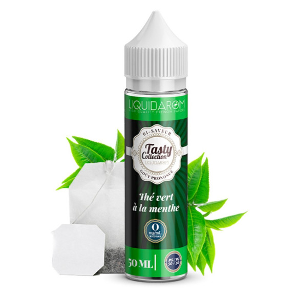 THÉ VERT À LA MENTHE 50ML - TASTY BY LIQUIDAROM
