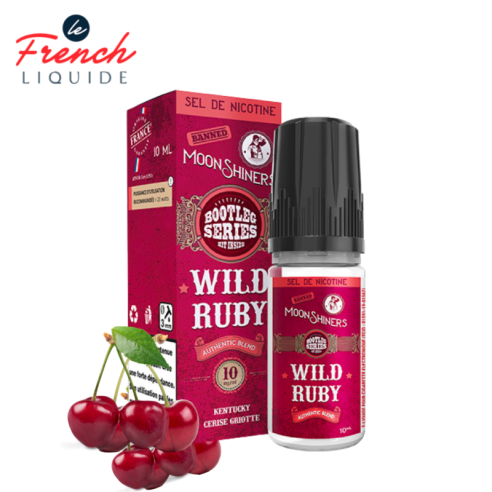 MOON SHINERS : WILDRUBY NIC SALT 10ML - LE FRENCH LIQUIDE