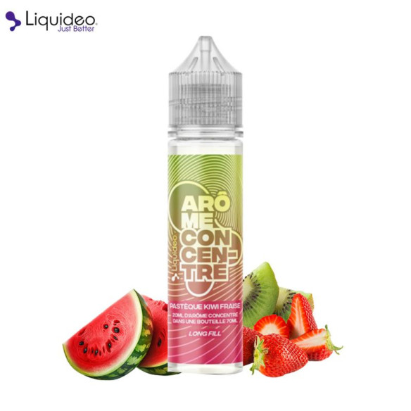 CONCENTRÉ PASTÈQUE KIWI FRAISE 20ML - LIQUIDEO LONGFILL