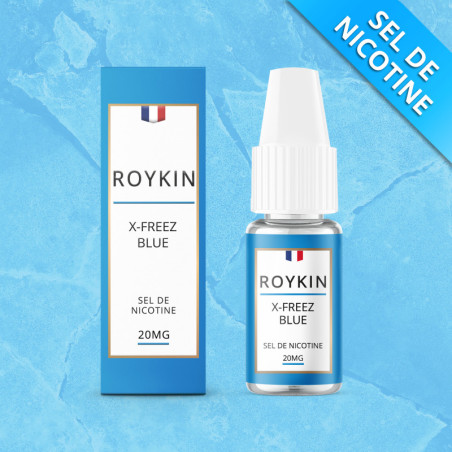 X-FREEZ BLUE 10ML NIC SALT - ROYKIN