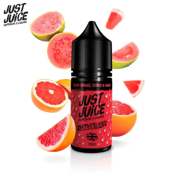 CONCENTRÉ BLOOD ORANGE CITRUS & GUAVA 30ML - JUST JUICE