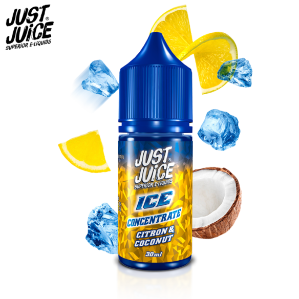 CONCENTRÉ CITRON & NOIX DE COCO ICE 30ML - JUST JUICE