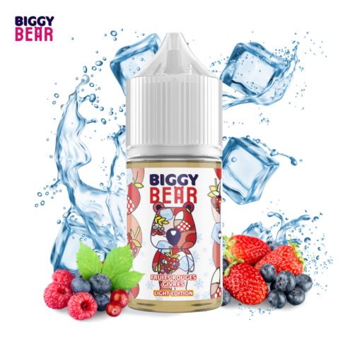 CONCENTRÉ FRUITS ROUGES GIVRÉS LIGHT EDITION 30ML - BIGGY BEAR