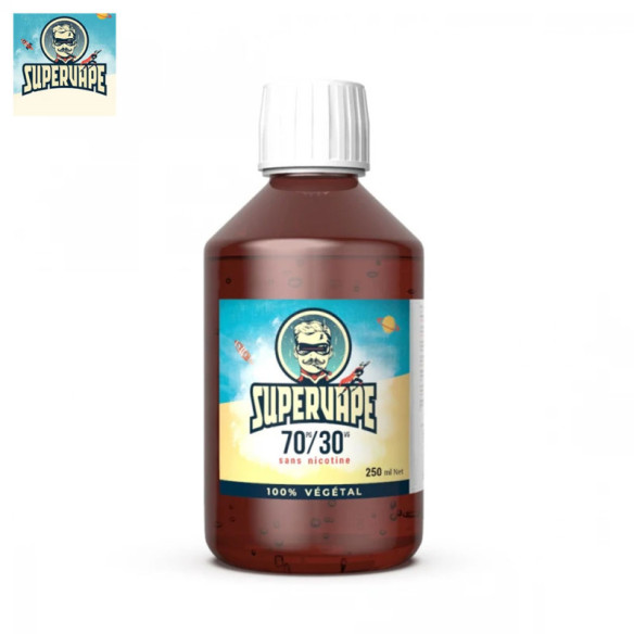 BASE 70%PG/30%VG 250ML - SUPERVAPE BY LE FRENCH LIQUIDE