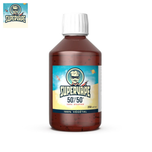 BASE 50%PG/50%VG 250ML - SUPERVAPE BY LE FRENCH LIQUIDE