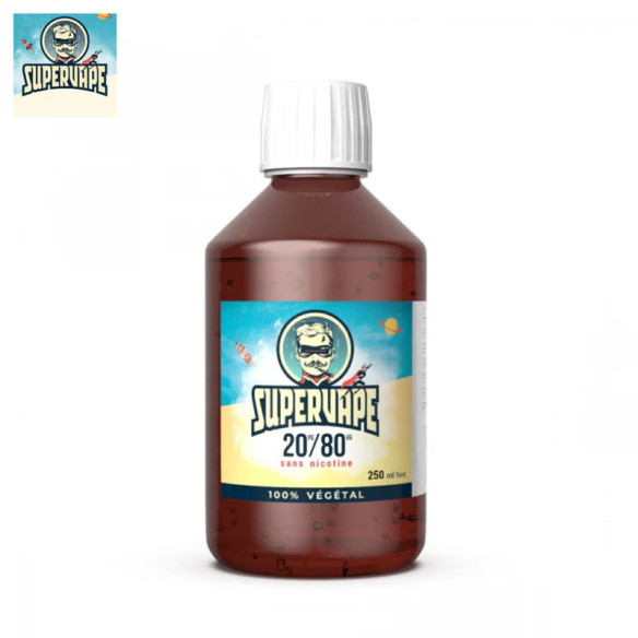 BASE 20%PG/80% VG 250ML - SUPERVAPE BY LE FRENCH LIQUIDE