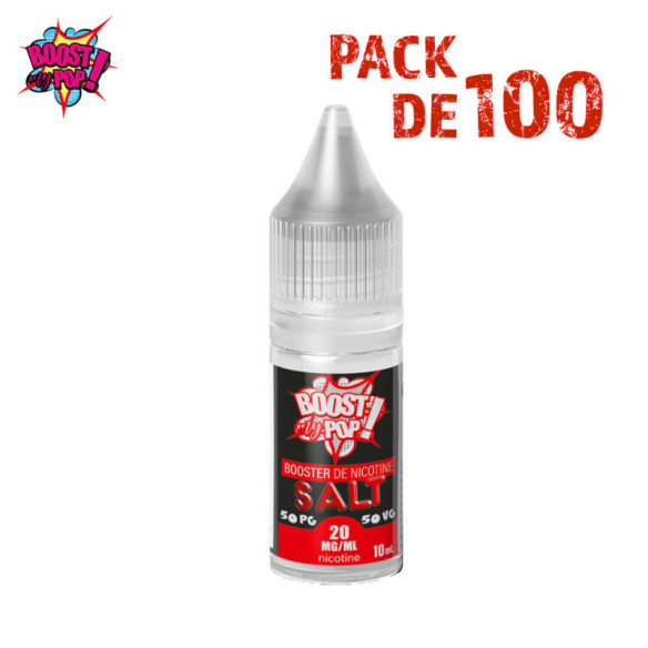 BOOSTER SALT 10ML - PACK DE 100 - BOOST MY POP