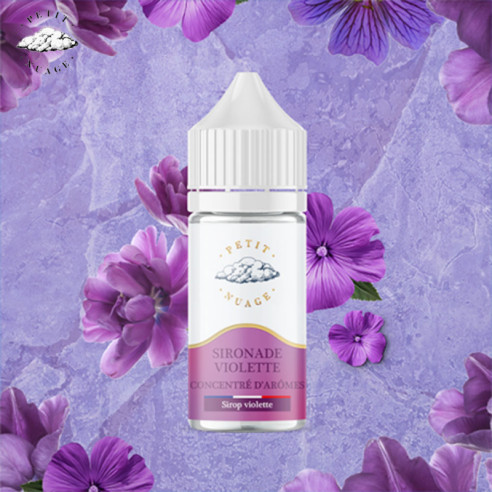 CONCENTRÉ SIRONADE VIOLETTE 30ML - PETIT NUAGE