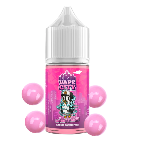 CONCENTRÉ BUBBLE GUM 30ML - VAPE CITY