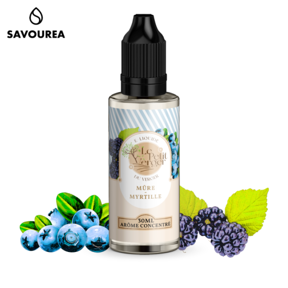 CONCENTRÉ MÛRE MYRTILLE 30ML - LE PETIT VERGER BY SAVOUREA