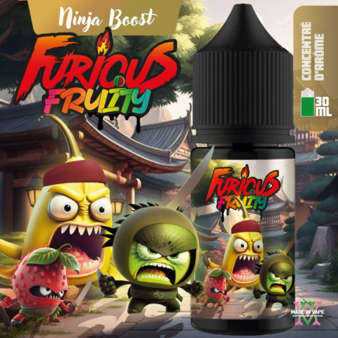 CONCENTRÉ NINJA BOOST 30ML - FURIOUS FRUITY BY MADE IN VAPE