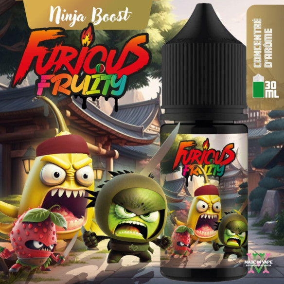 CONCENTRÉ NINJA BOOST 30ML - FURIOUS FRUITY BY MADE IN VAPE