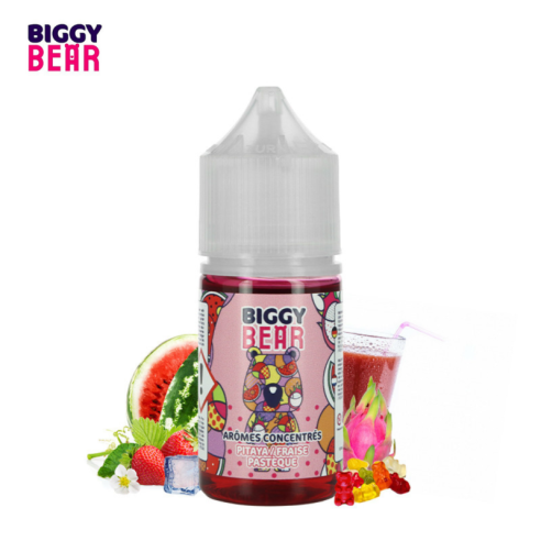 CONCENTRÉ PITAYA FRAISE PASTÈQUE 30ML - BIGGY BEAR