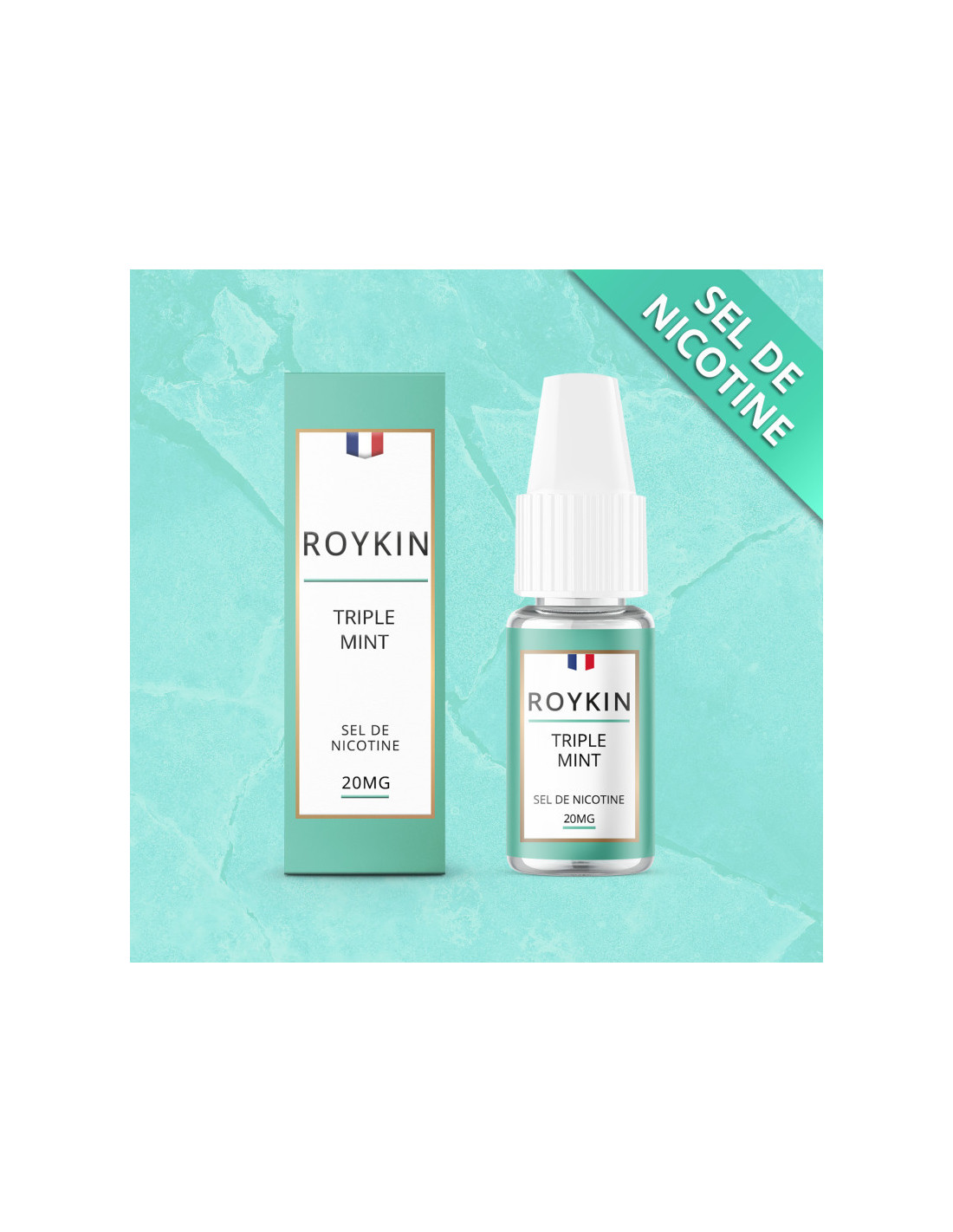 TRIPLE MINT 10ML NIC SALT - ROYKIN 4,99 € AlkaVape