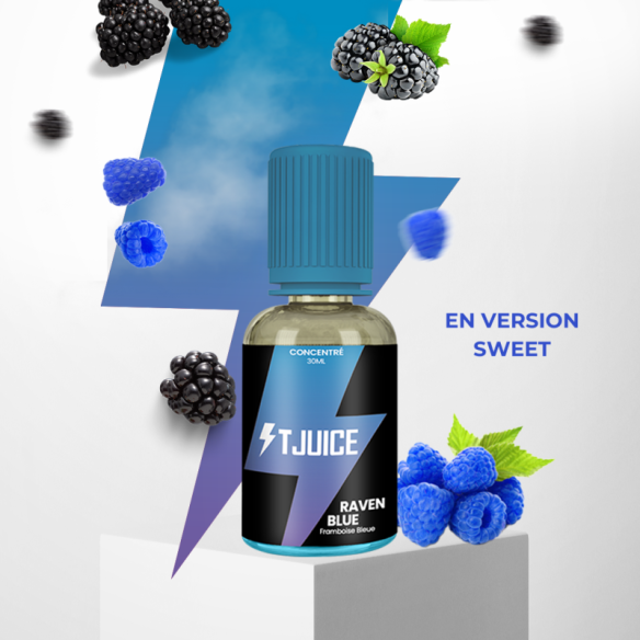 RAVEN BLUE 30ML CONCENTRÉ - TJUICE NEW COLLECTION