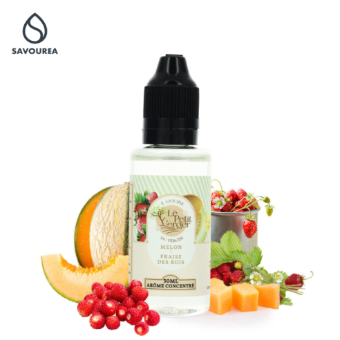 CONCENTRÉ MELON FRAISE DES BOIS 30ML - LE PETIT VERGER BY SAVOUREA